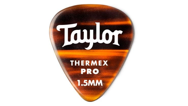 Taylor Premium 351 Therm Pro Picks,Shell,1.50mm 6-Pack