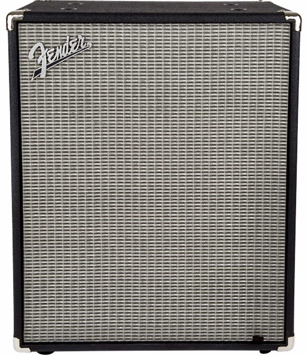 Fender Rumble™ 210 Cabinet, Black and Silver