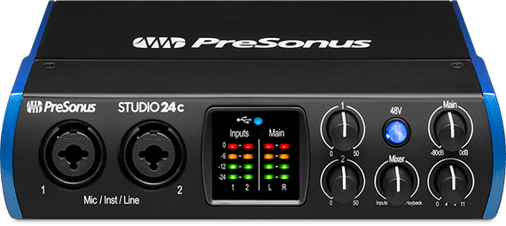 PreSonus Studio 24c interface