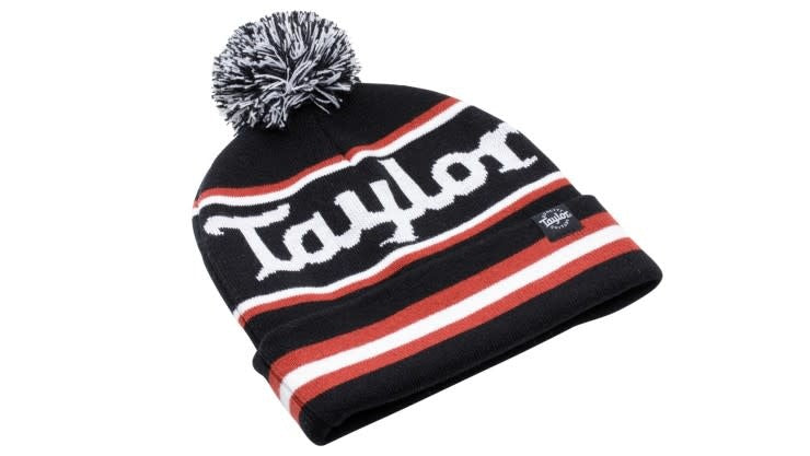 Taylor Pom Beanie,Intarsia Knit