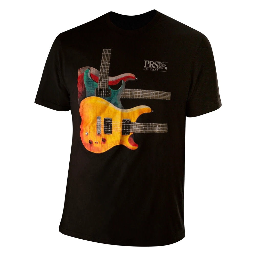 PRS Paul's Guitar Three Guitar Throwback Design Tee