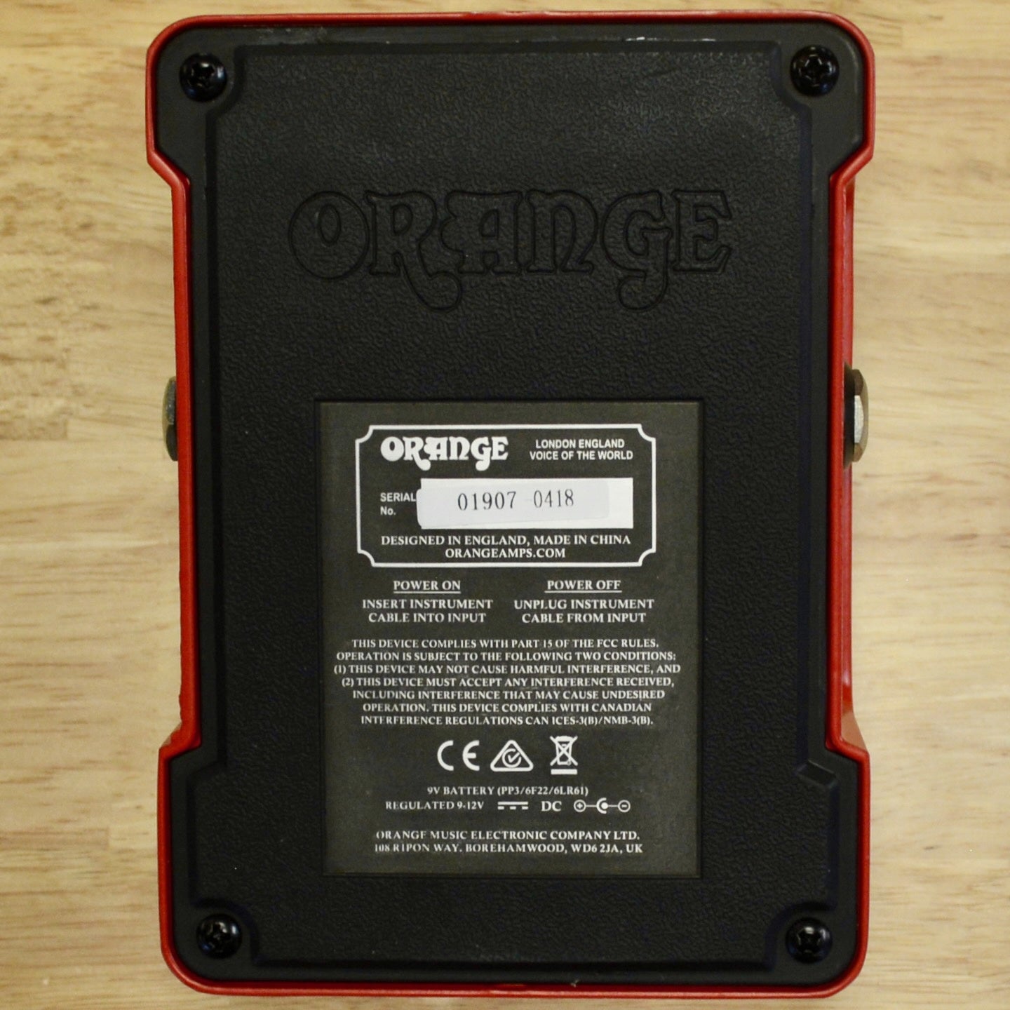 Orange Two Stroke Boost EQ