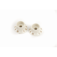 Fender Stratocaster S-1 Switch Knobs Parchment (2)