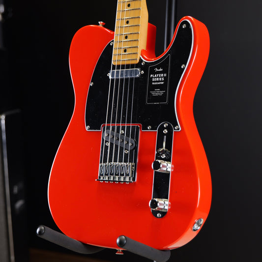 Fender Player II Telecaster Maple Fingerboard Coral Red