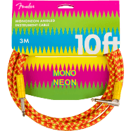 Fender MonoNeon Instrument Cable 10' Orange