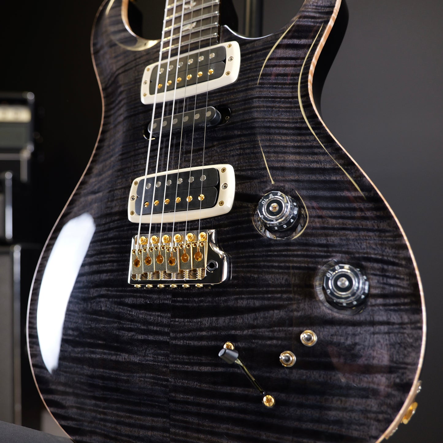 PRS Modern Eagle V 10 Top Gray Black