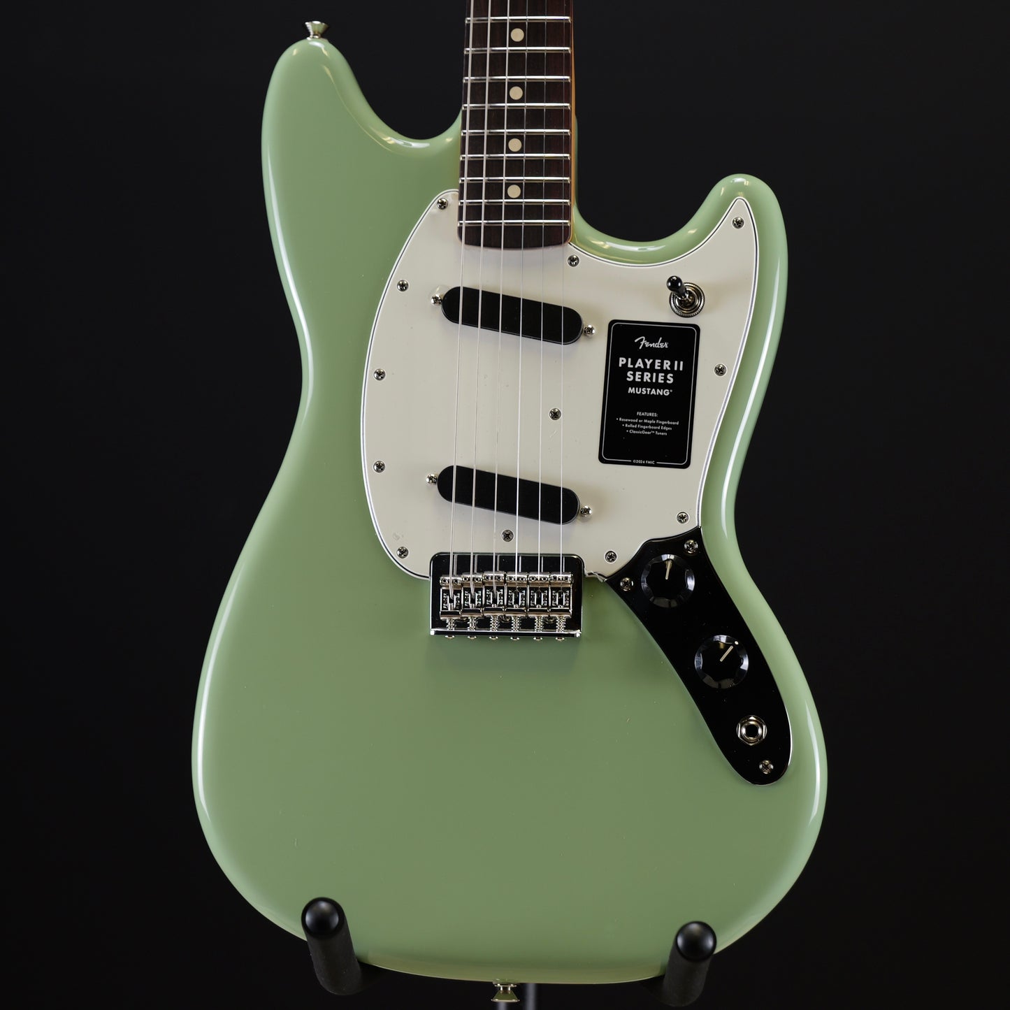 Fender Player II Mustang Rosewood Fingerboard Birch Green