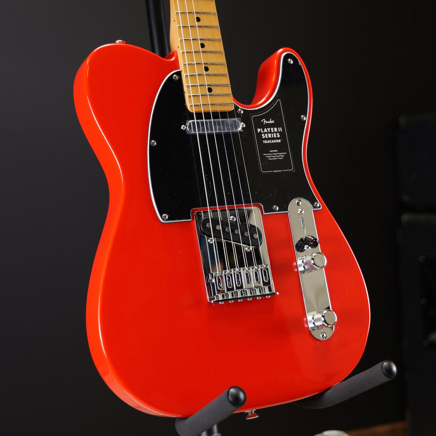 Fender Player II Telecaster Maple Fingerboard Coral Red