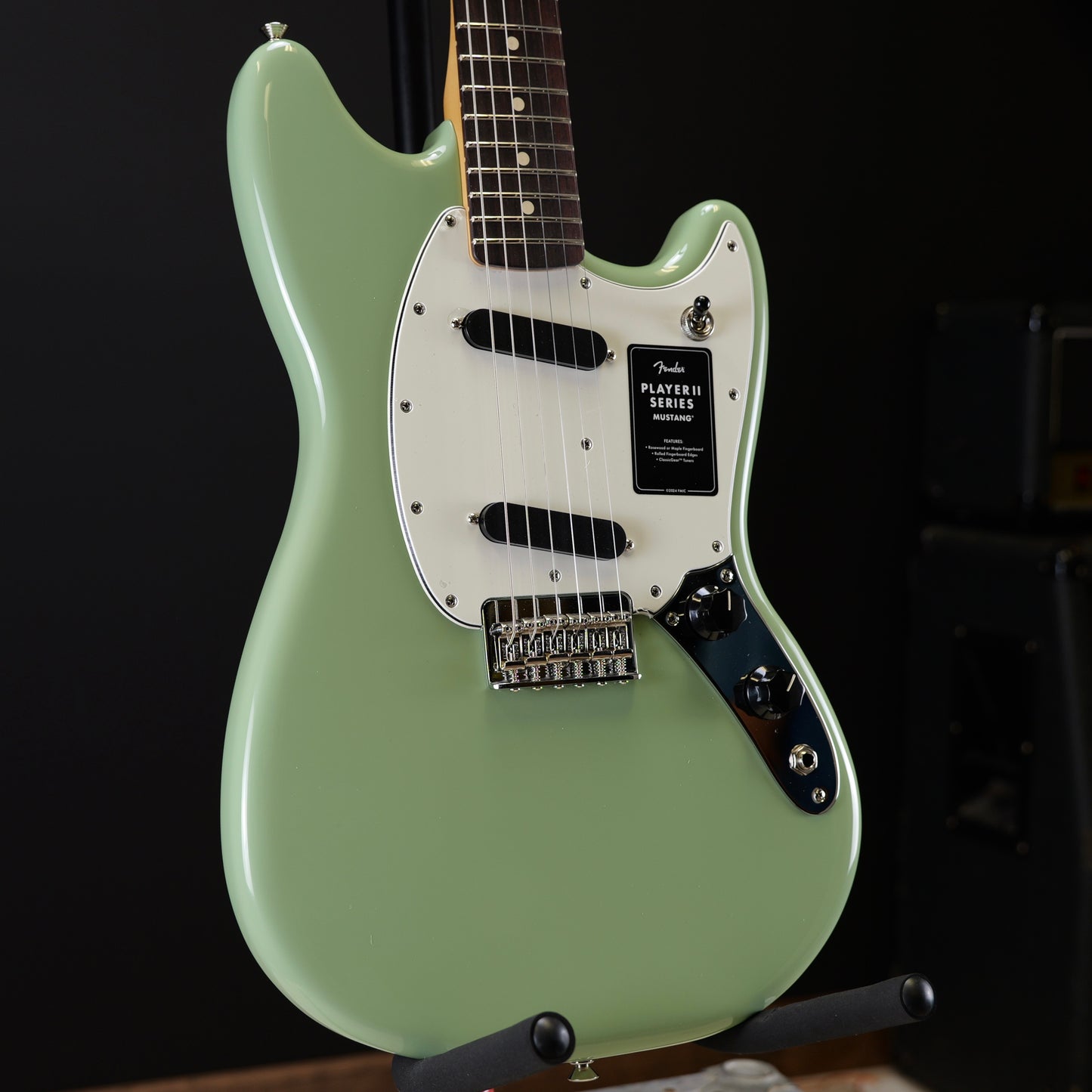 Fender Player II Mustang Rosewood Fingerboard Birch Green