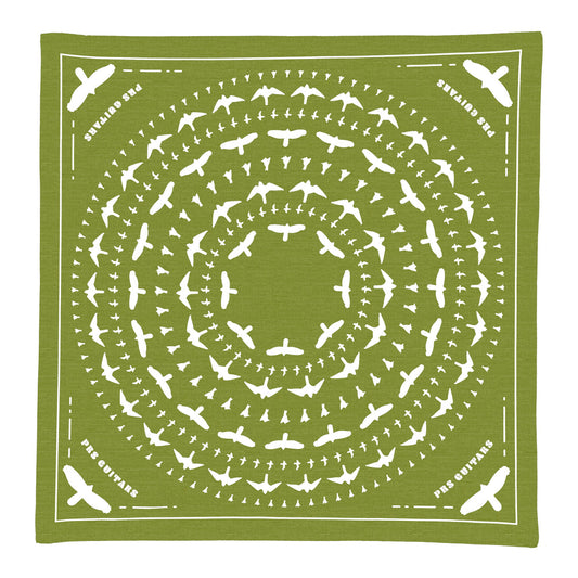 PRS Traditional Bird Bandana - Military Green