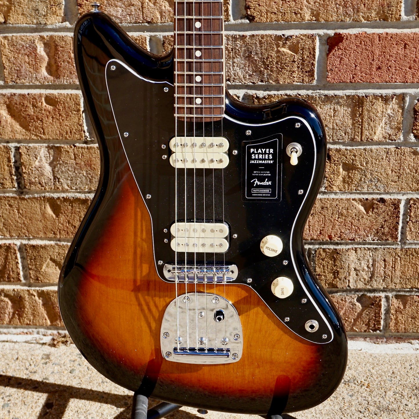 Fender Player Jazzmaster Pau Ferro Fingerboard 3-Color Sunburst