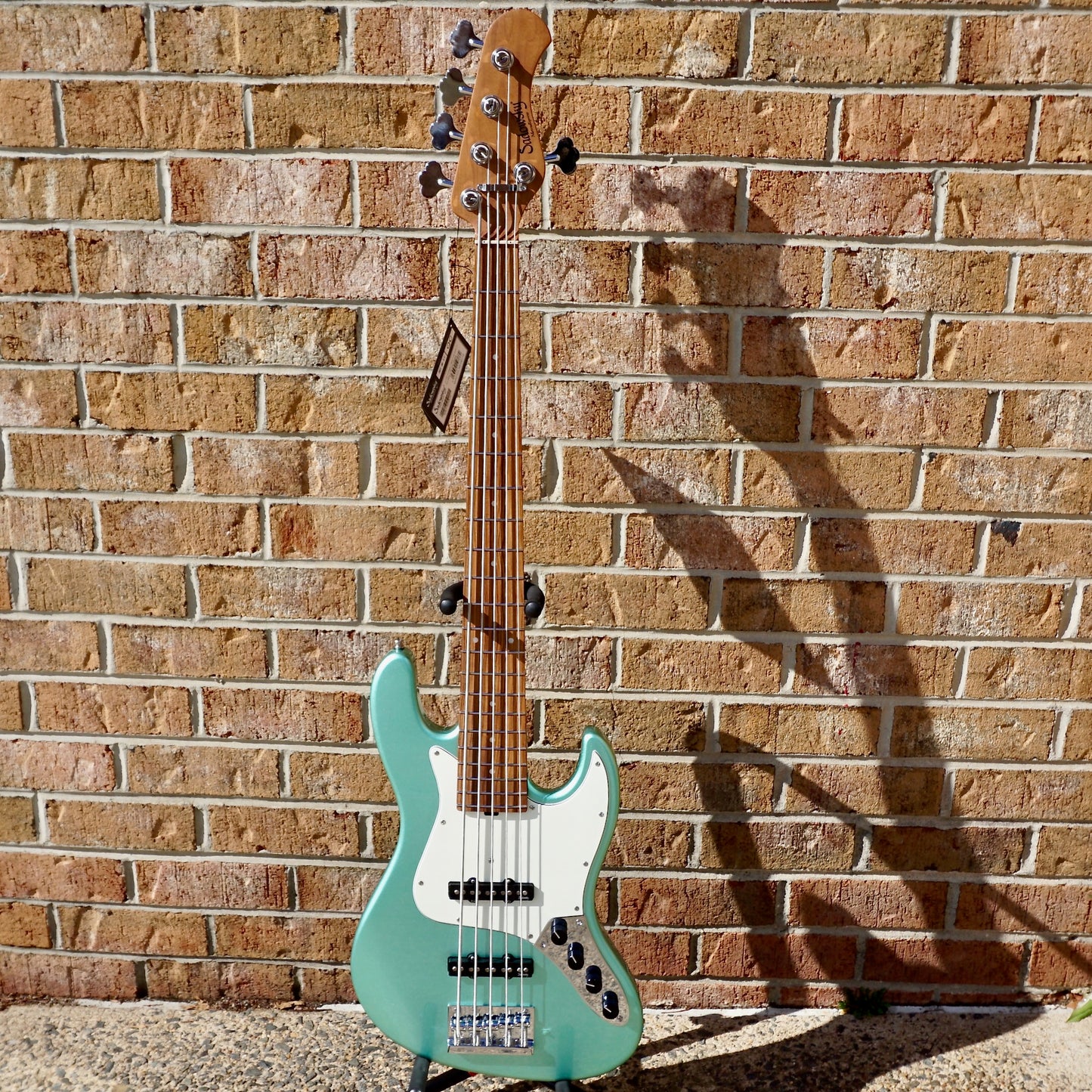 Sadowsky MetroExpress 21-fret Vintage JJ Bass 5-string Sage Green Metallic