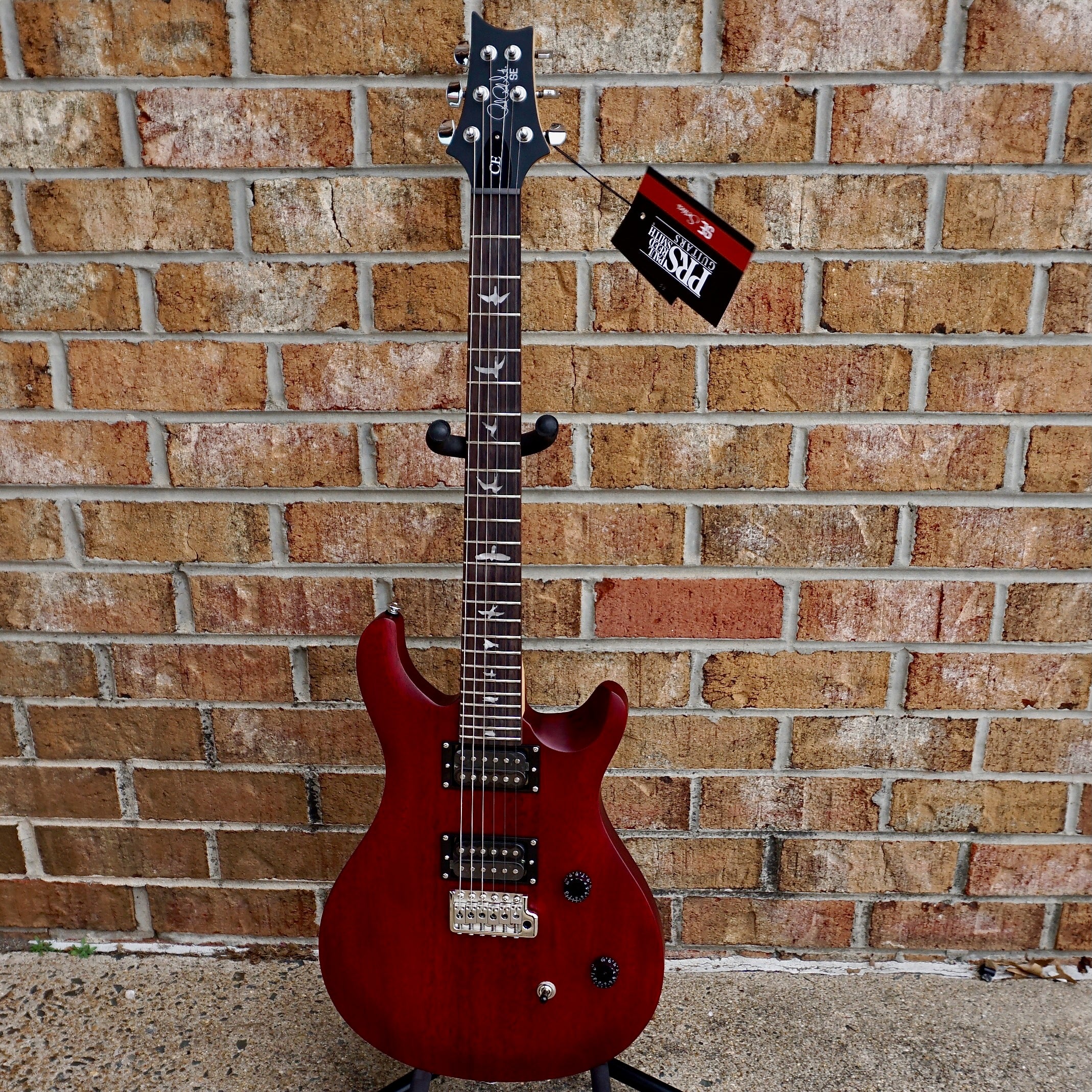 PRS SE CE 24 Standard Satin Vintage Cherry – Matt's Guitars
