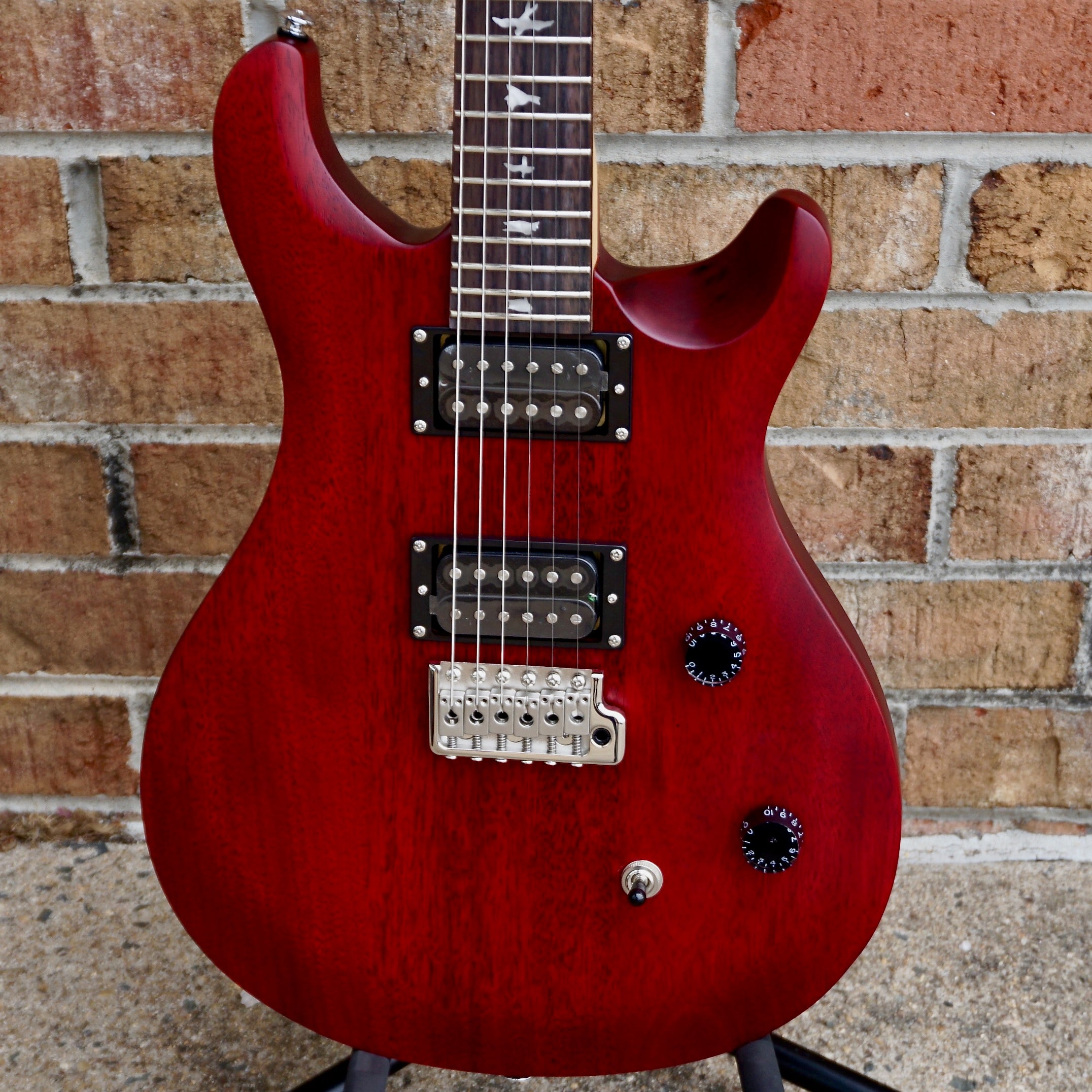 PRS SE CE 24 Standard Satin Vintage Cherry – Matt's Guitars