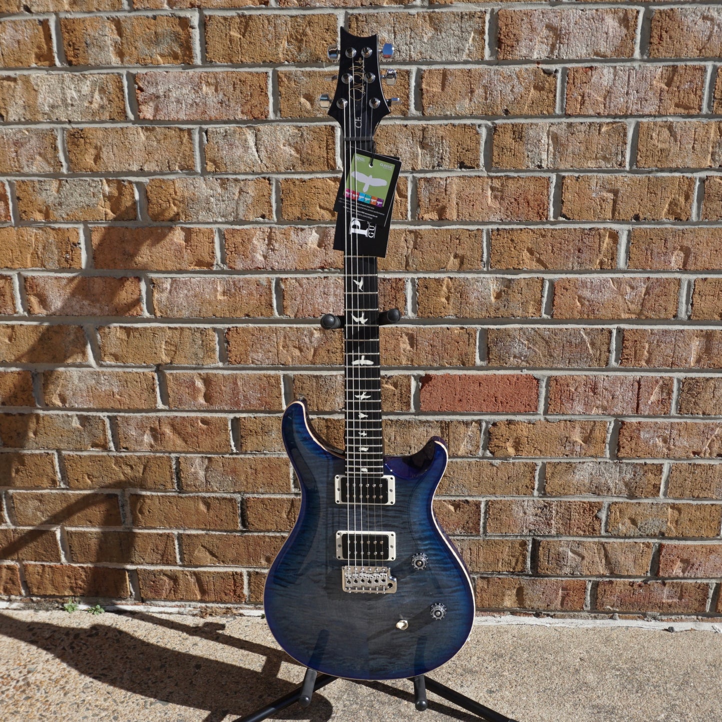 PRS CE-24 - Faded Gray Black Blue Burst