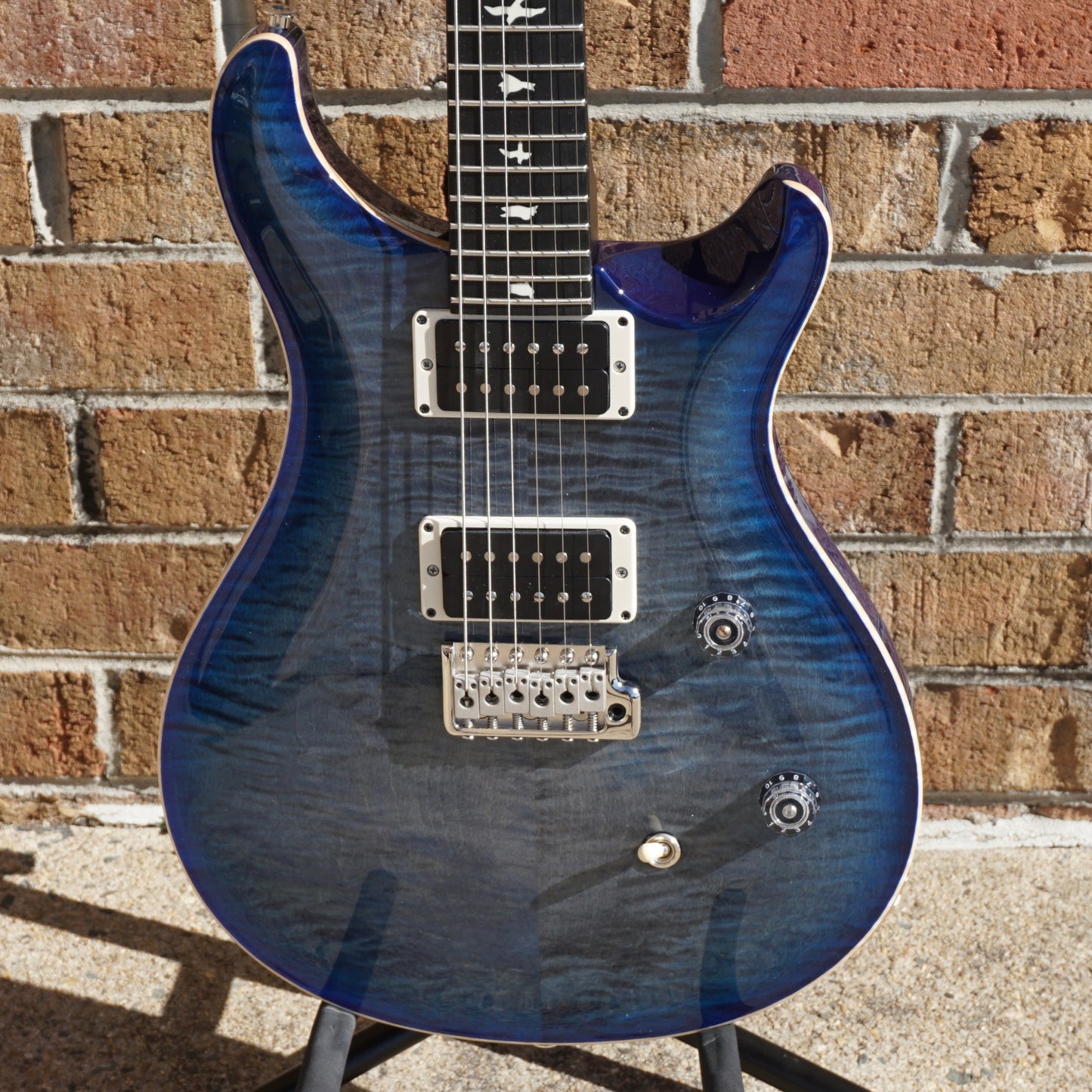 PRS CE-24 - Faded Gray Black Blue Burst