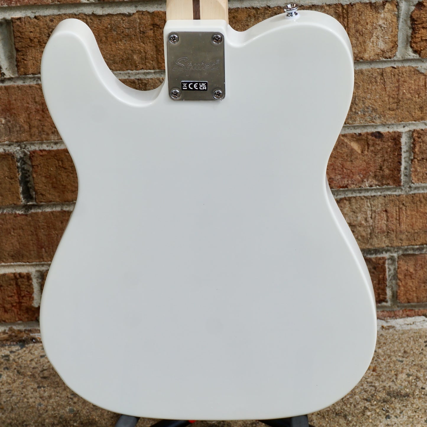 Fender Squier Sonic Esquire H Maple Fingerboard Black Pickguard Arctic White