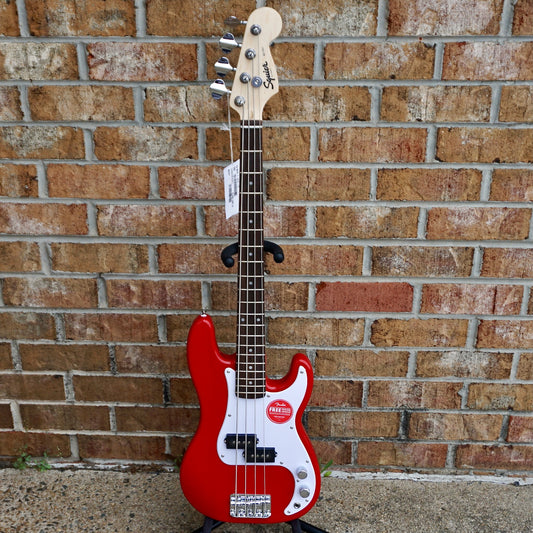 Fender Squier Mini Precision Bass Laurel Fingerboard Dakota Red