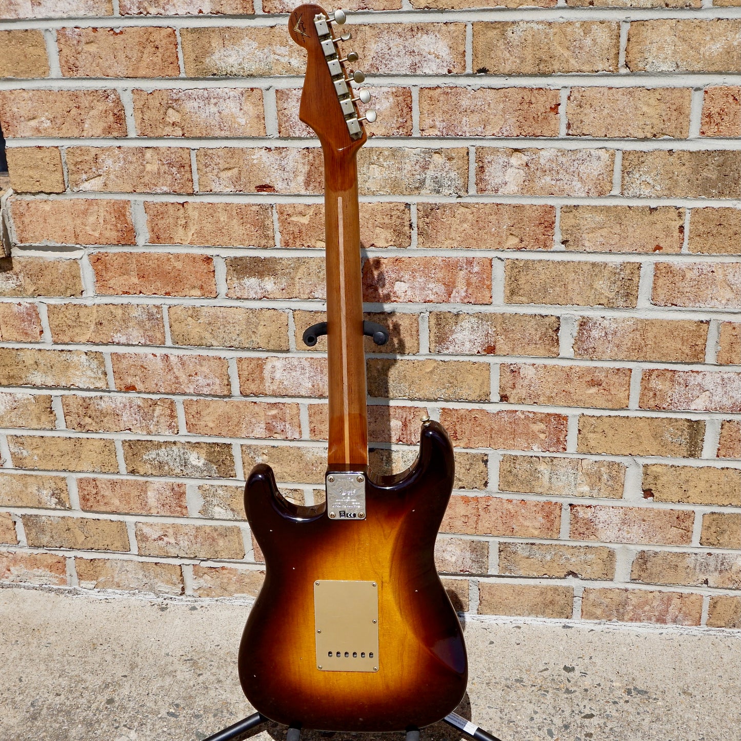 Fender Custom Shop Limited Edition 1954 Roasted Stratocaster Journeyman Relic 1-Piece Roasted Quarterswan Maple Neck Fingerboard Wide-Fade Chocolate 2-Color Sunburst