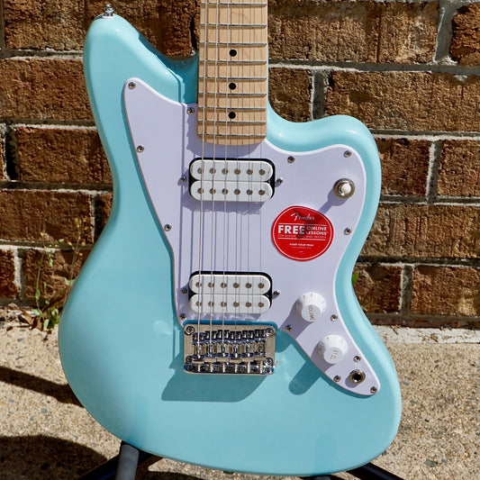 Fender Squier Mini Jazzmaster HH Maple Fingerboard Daphne Blue