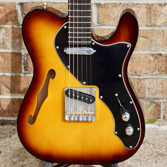 Fender Limited Edition Suona Telecaster Thinline Ebony Fingerboard Violin Burst