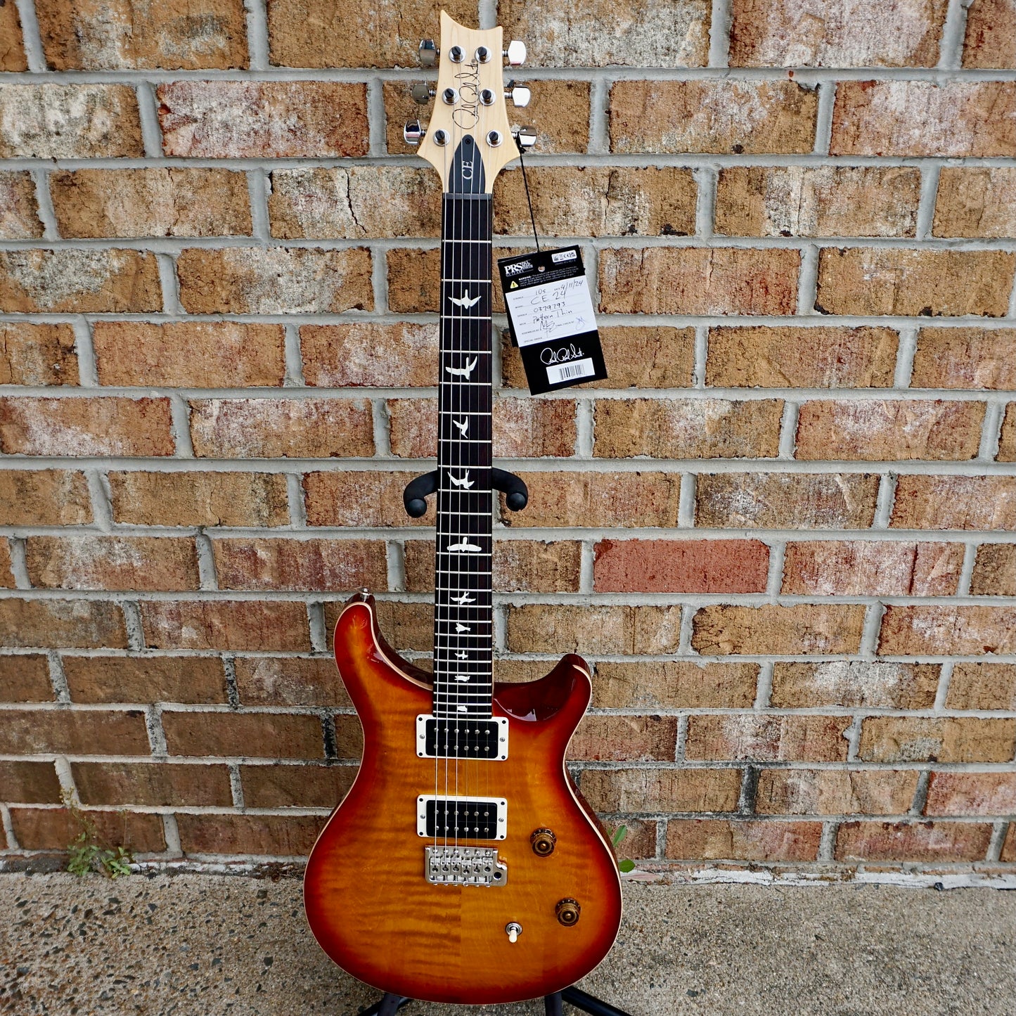 PRS CE 24 Dark Cherry Sunburst