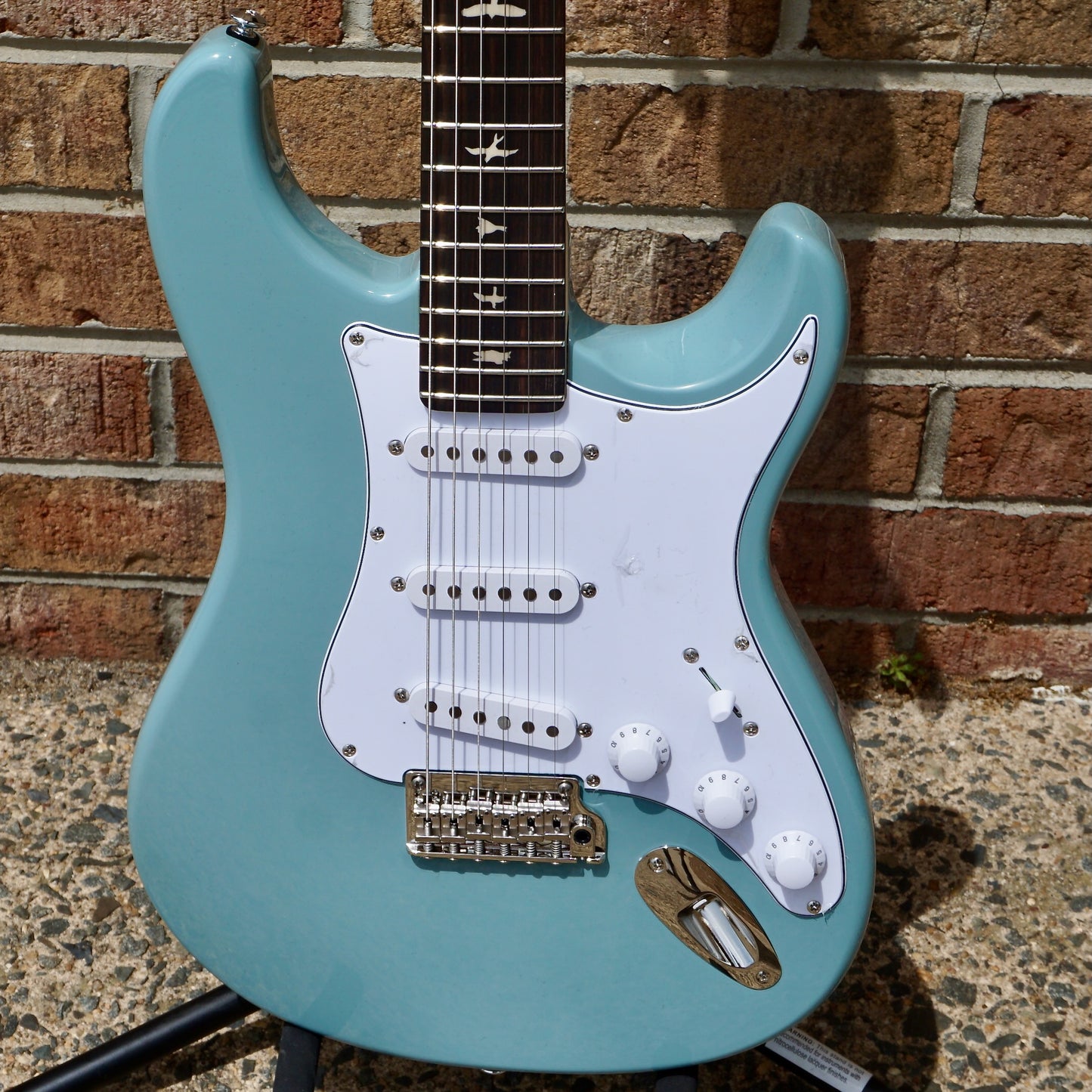 PRS SE Silver Sky Stone Blue