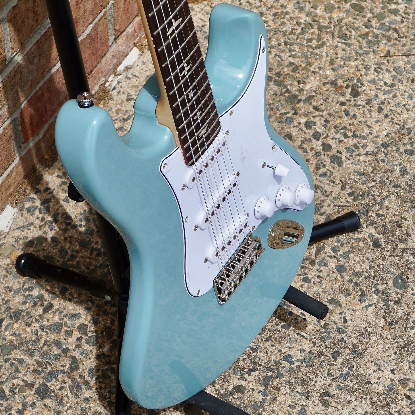 PRS SE Silver Sky Stone Blue