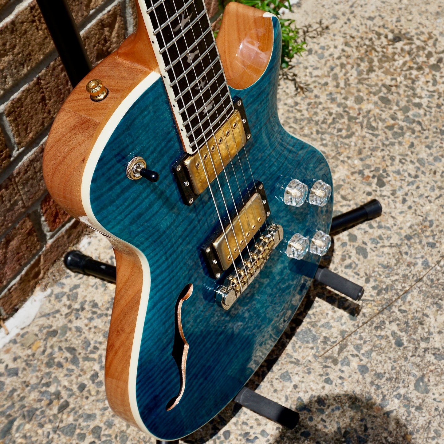 PRS SE Zach Myers Blue w/ Bare Knuckle Stormy Mondays