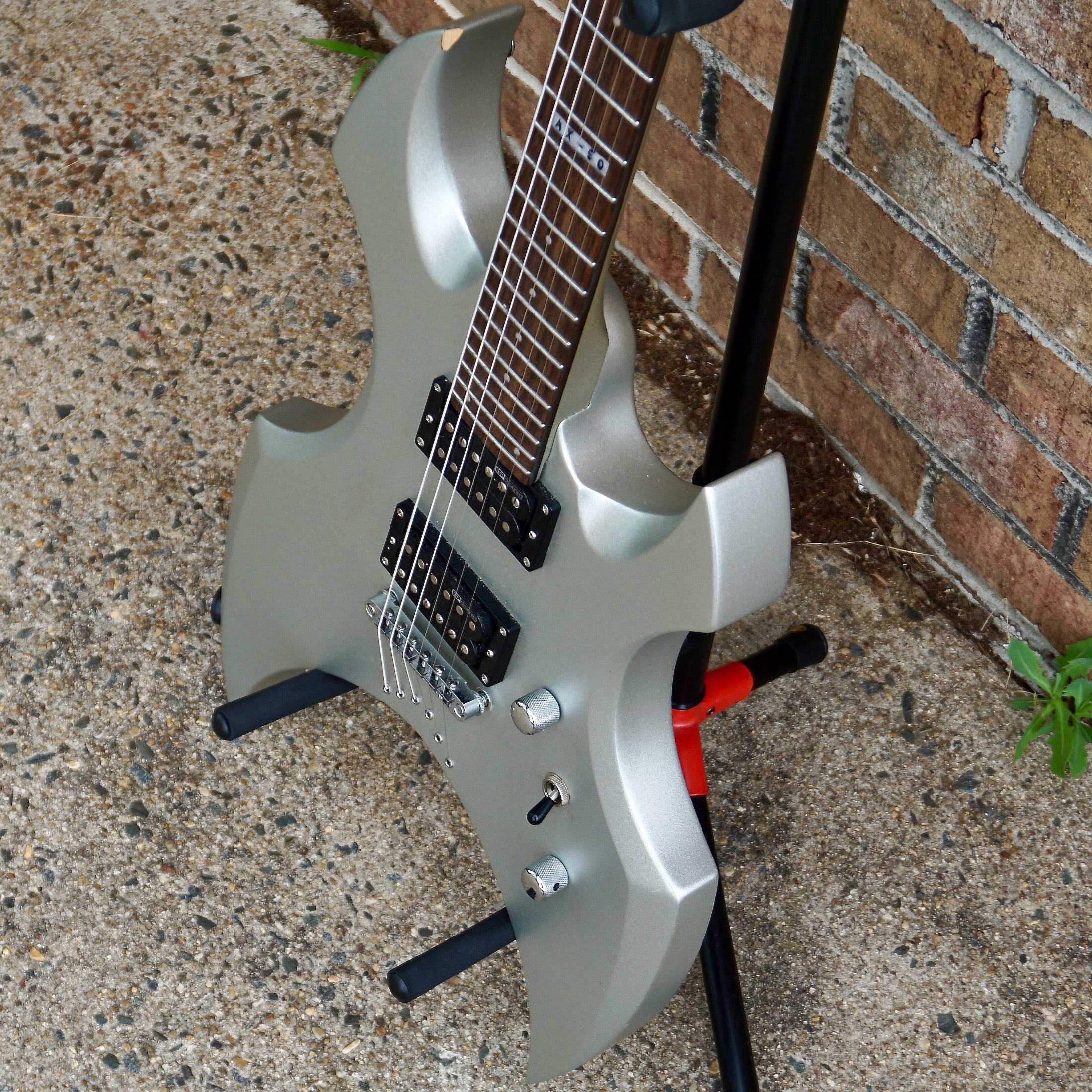 ESP LTD AX-50 Silver Satin – Matt's Guitars