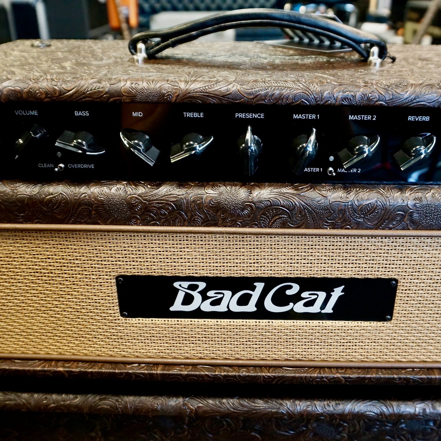 Bad Cat Cub Head and 1x12 Cab Brown Paisley