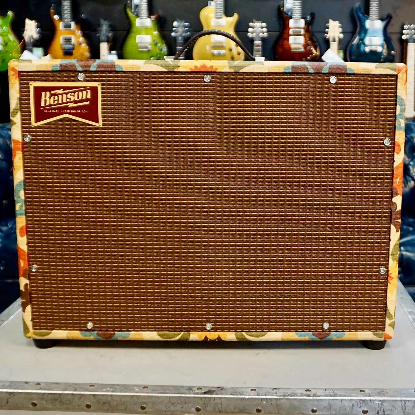 Benson Monarch Reverb + Combo Desert Gertie Oxblood Grill