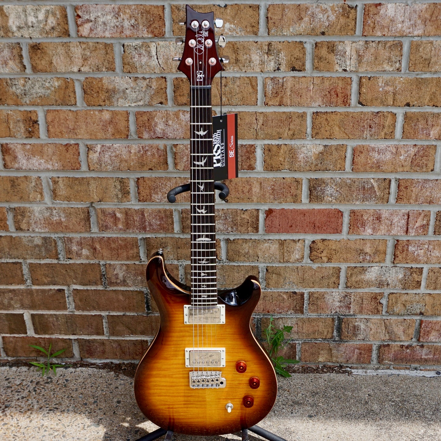 PRS SE DGT McCarty Tobacco Sunburst