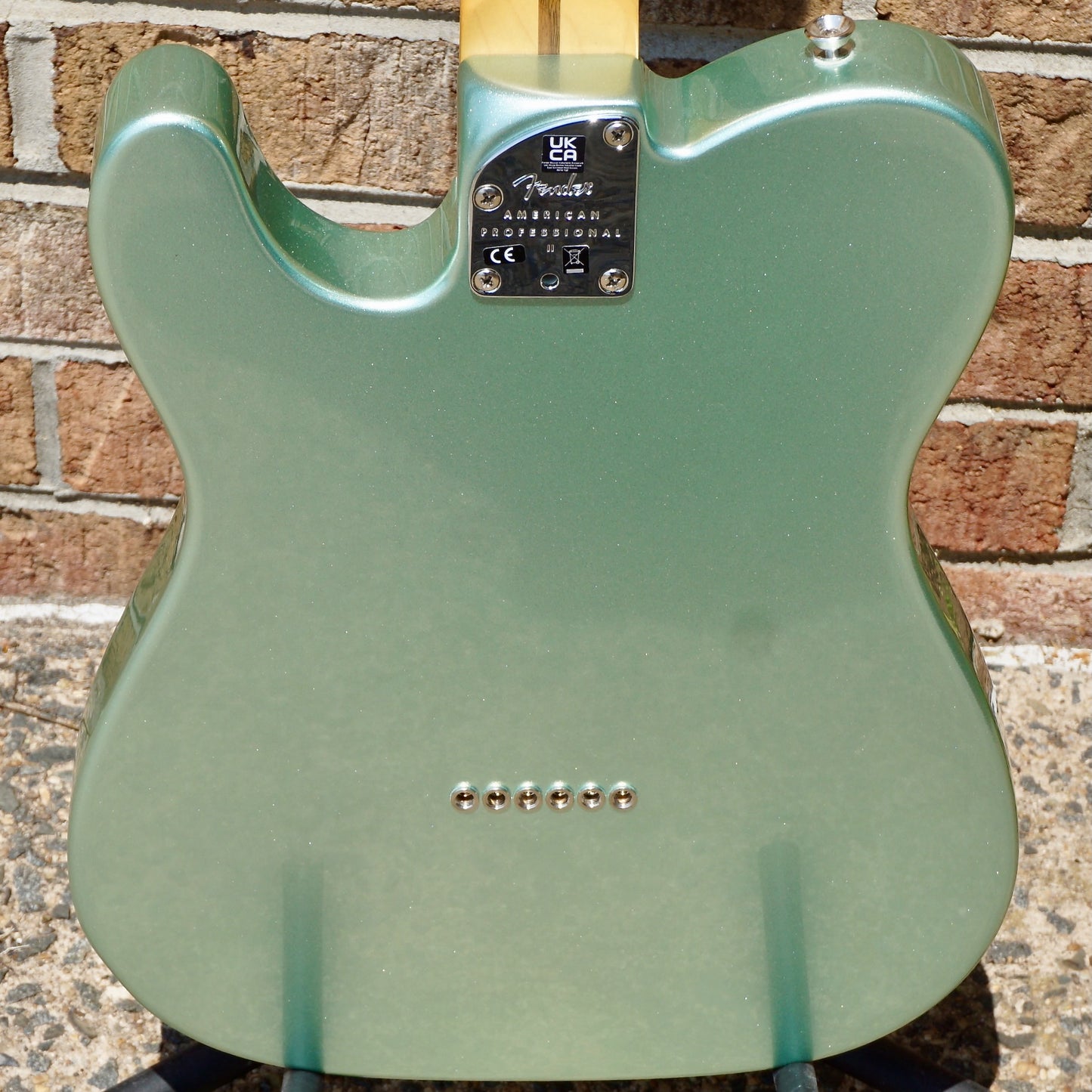 Fender American Professional II Telecaster Rosewood Fingerboard Mystic Surf Green