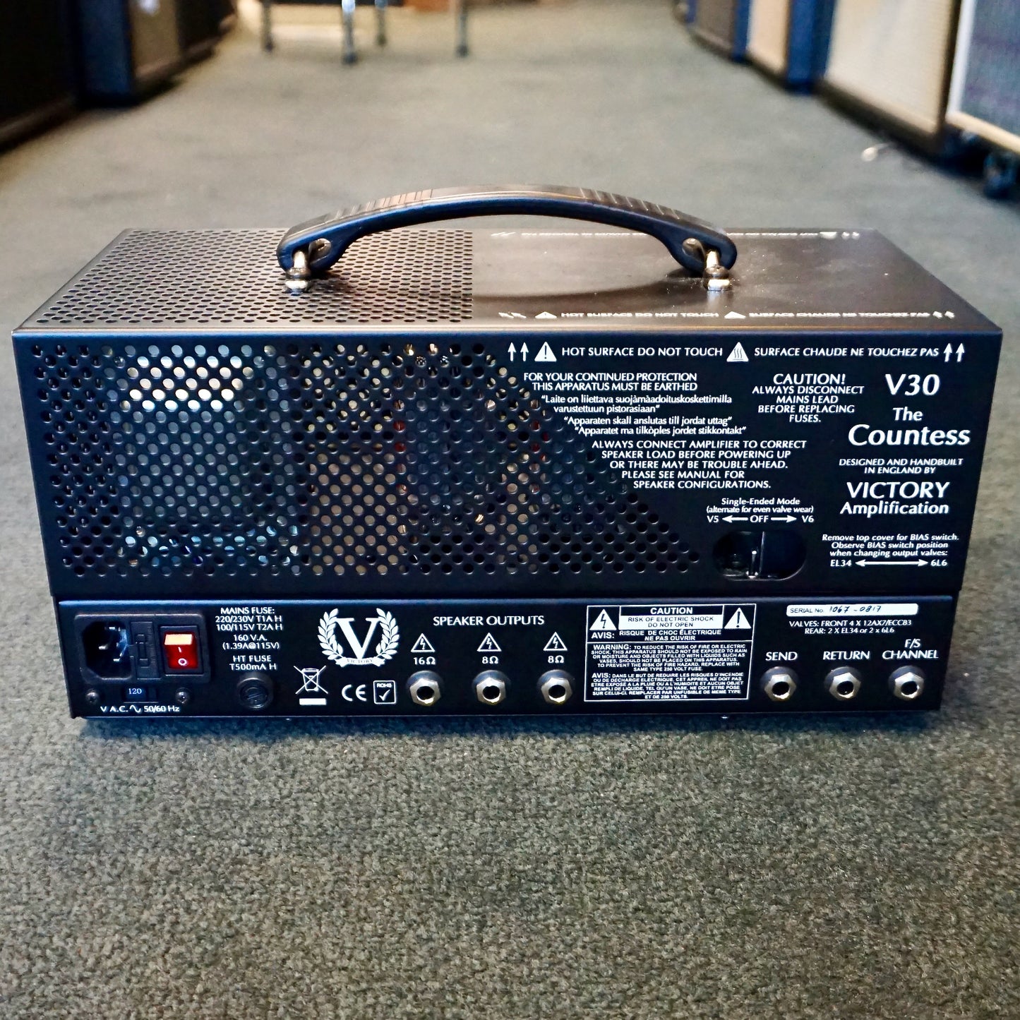 Victory Amps The Countess Head 30 Watts