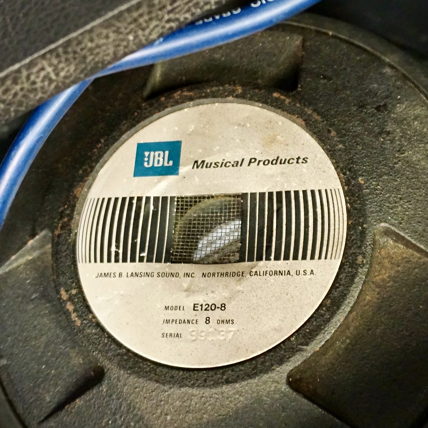 JBL E120-8 in 1x12 Cabinet