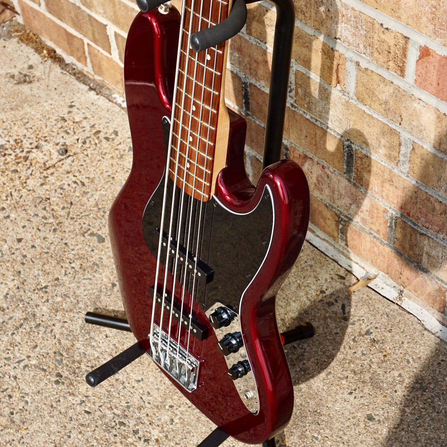 Fender Mexican Jazz bass 5 String Red