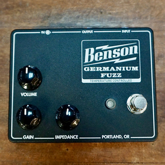 Benson Germanium Fuzz Studio Black