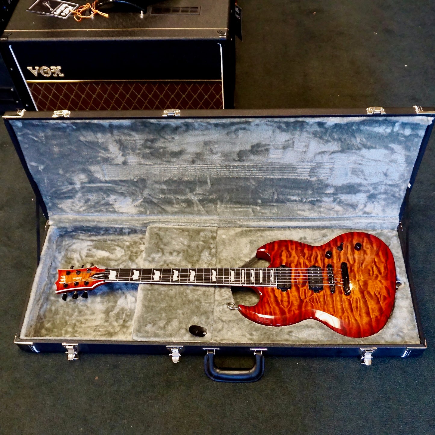 ESP LTD Viper-1000 Tiger Eye Sunburst