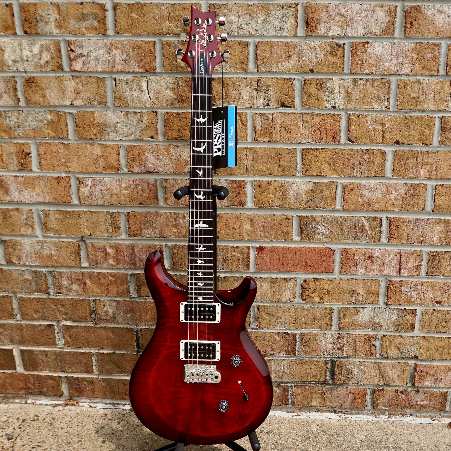 PRS S2 Custom 24 Fire Red Burst