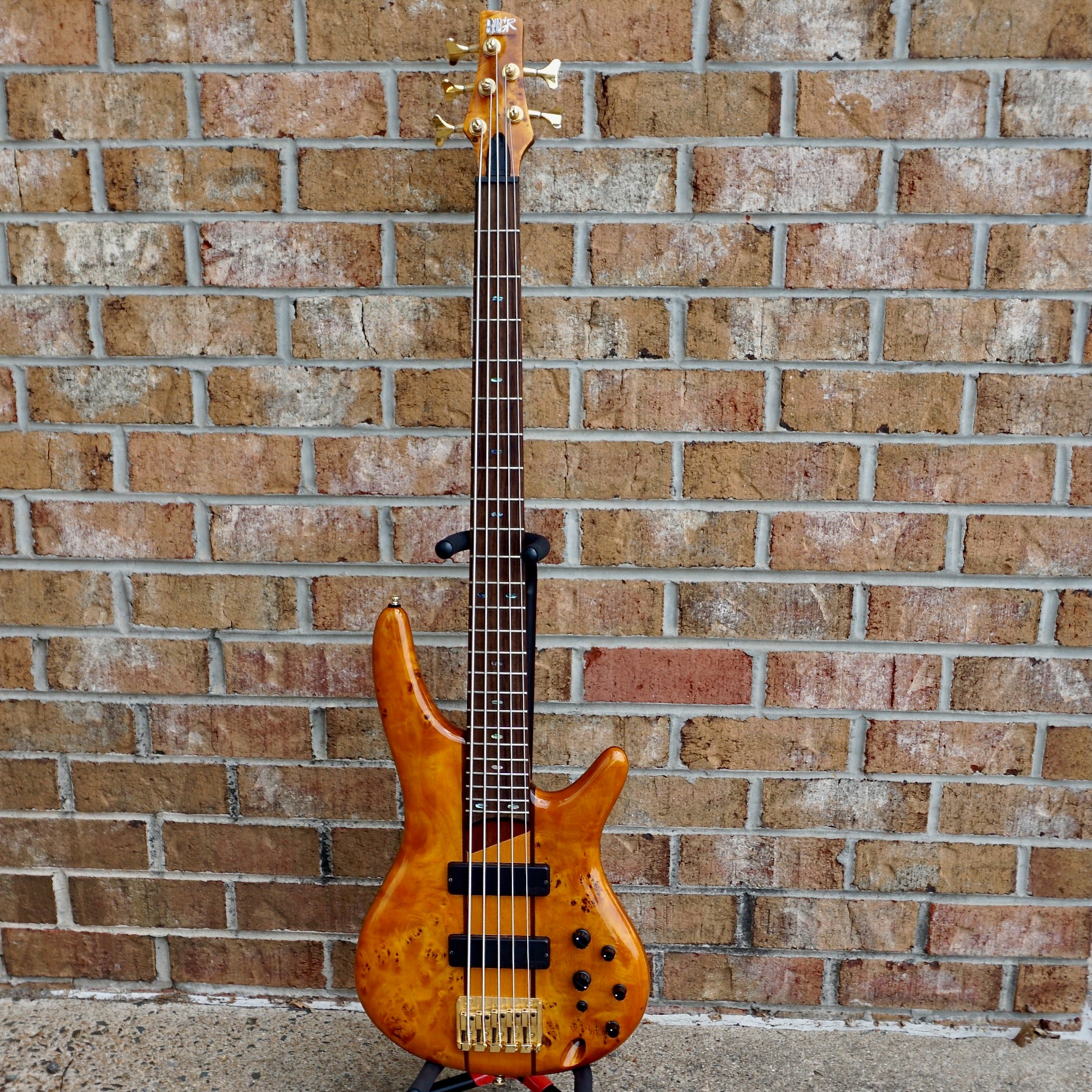 Ibanez SR805 5 String Bass Amber