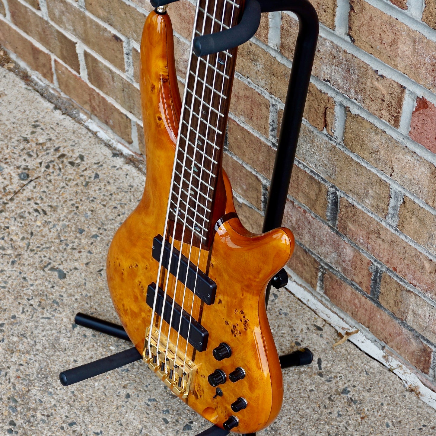 Ibanez SR805 5 String Bass Amber