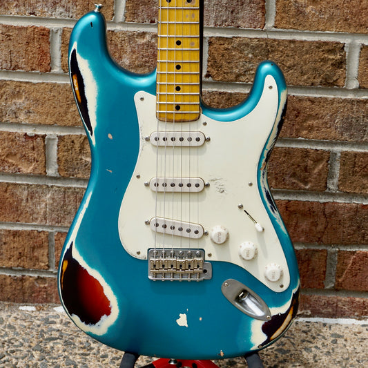 Nash Guitars S-57 Turquoise/3-Tone