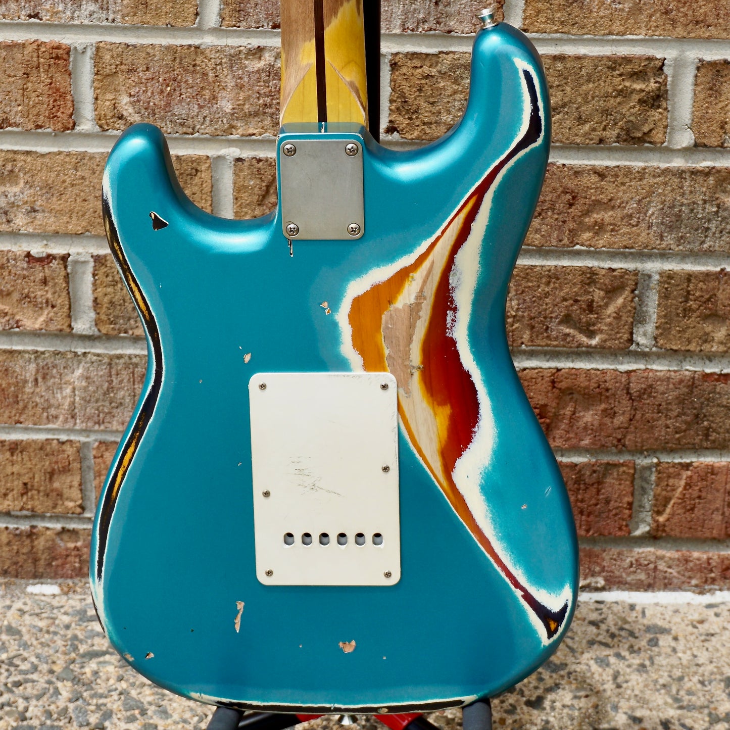 Nash Guitars S-57 Turquoise/3-Tone