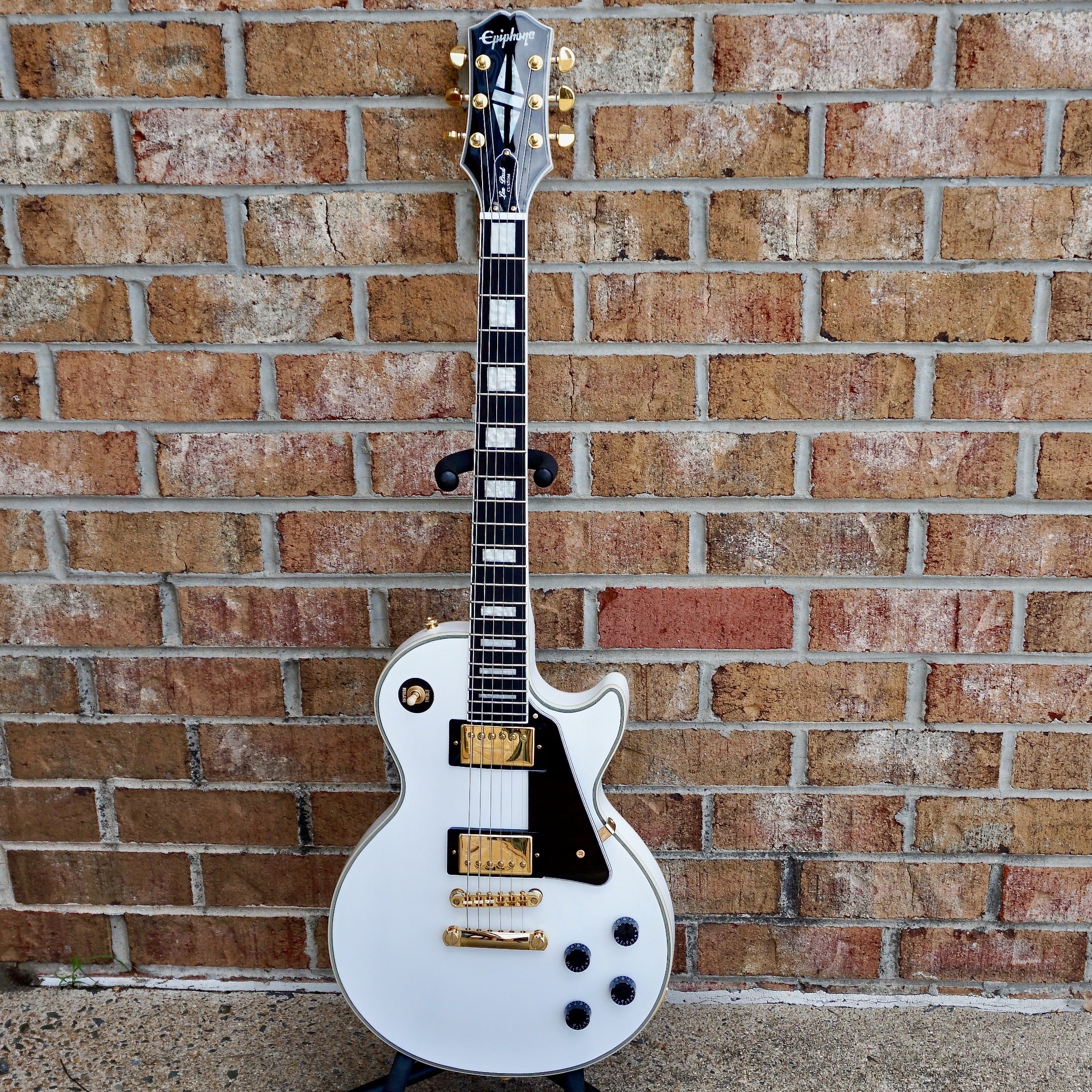 Epiphone Les Paul Custom Alpine White