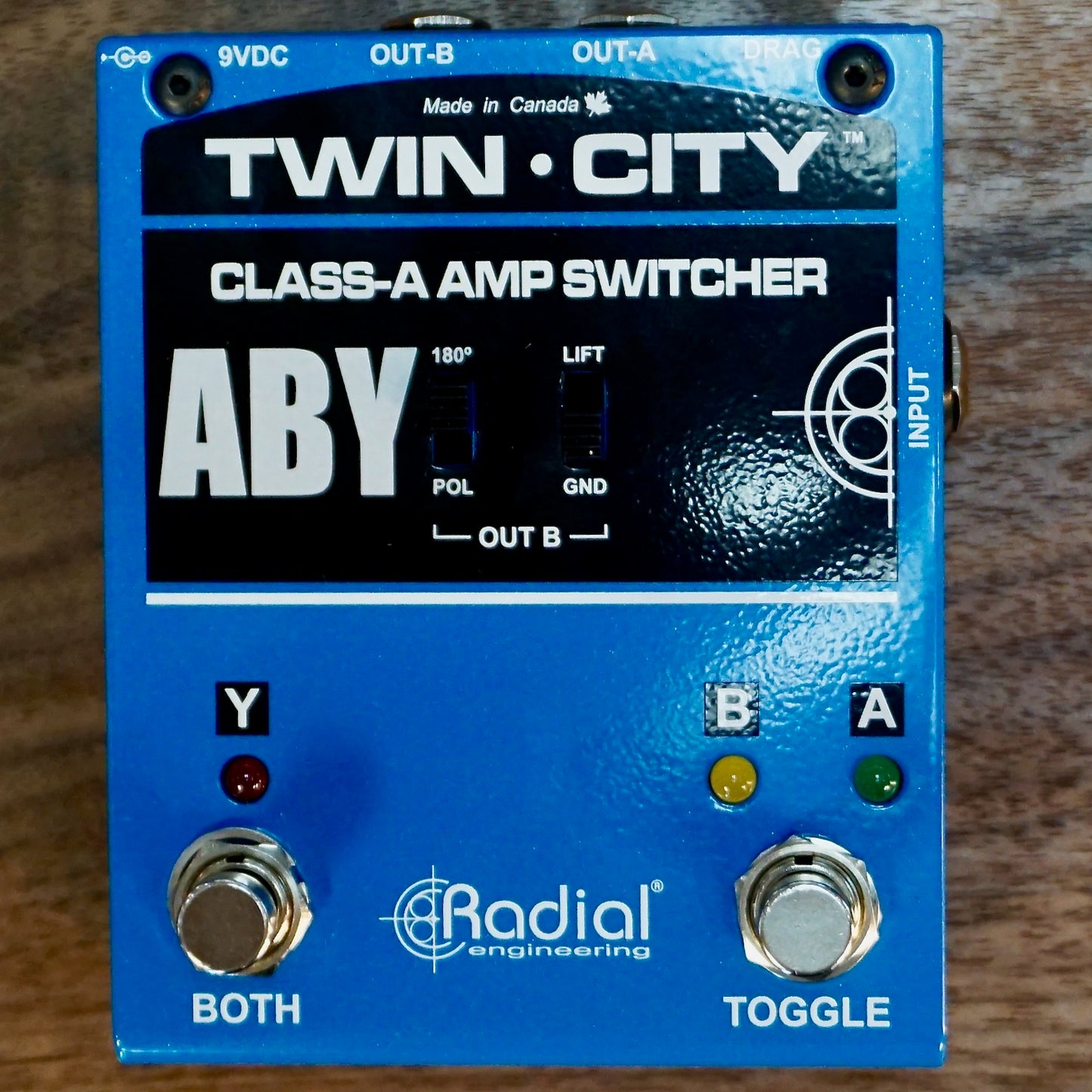 Radial Twin City Class-A Amp Switcher