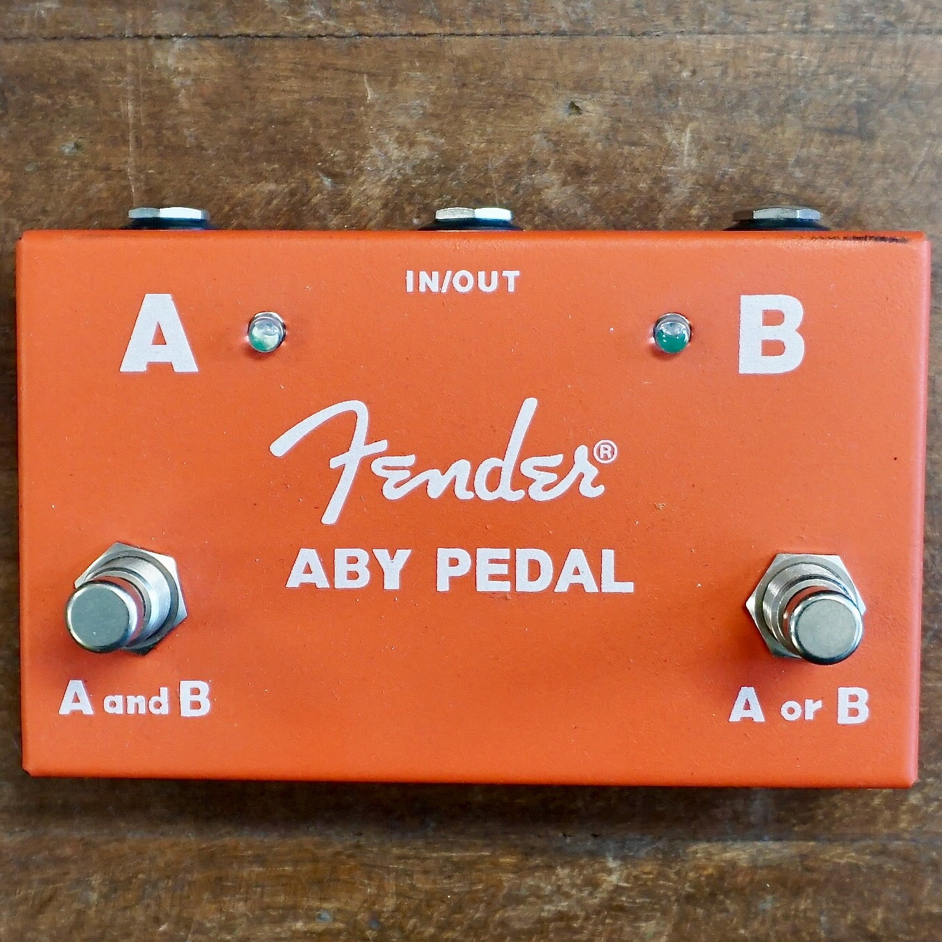 Fender 2-Switch ABY Pedal, Red