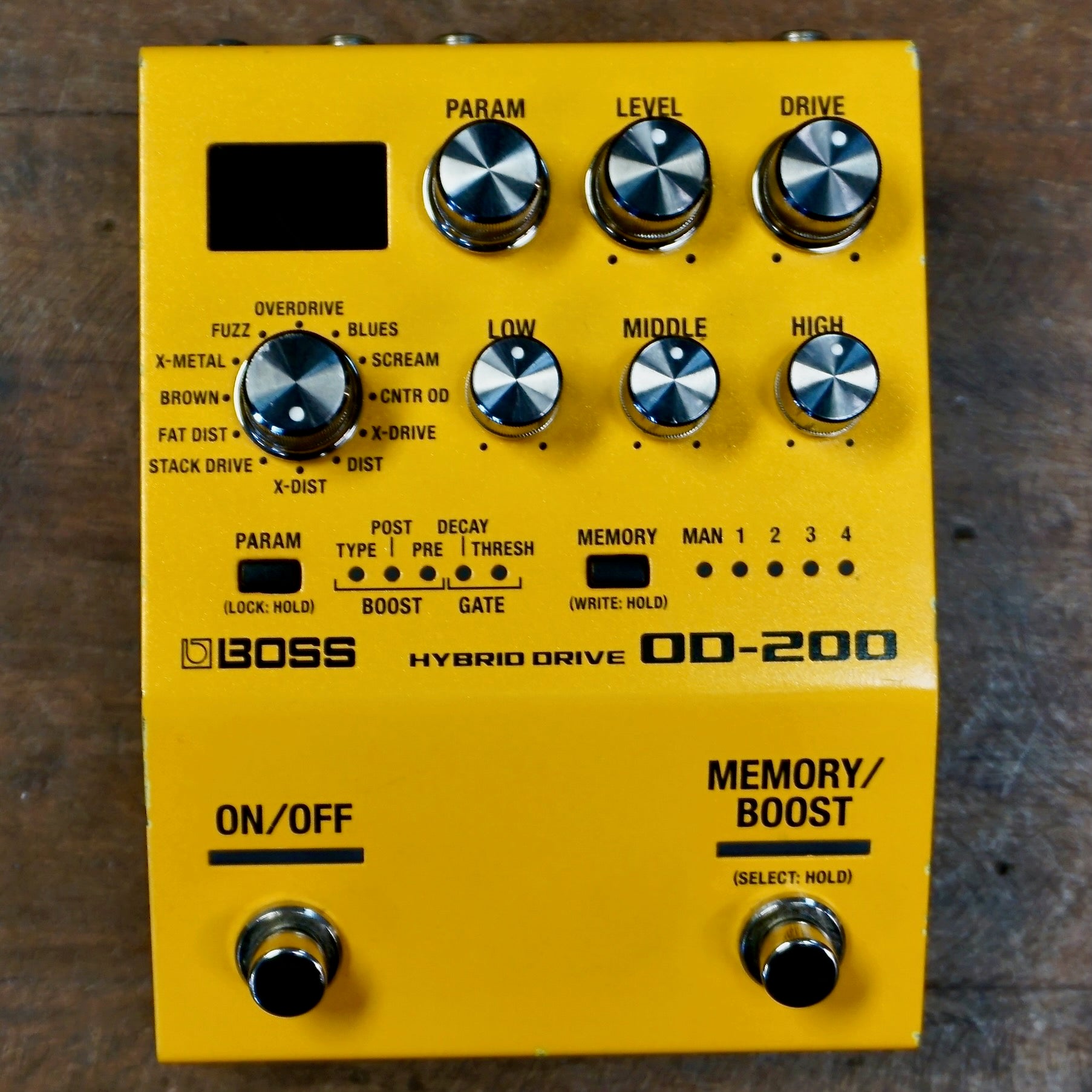 Boss OD-200 – Matt's Guitars