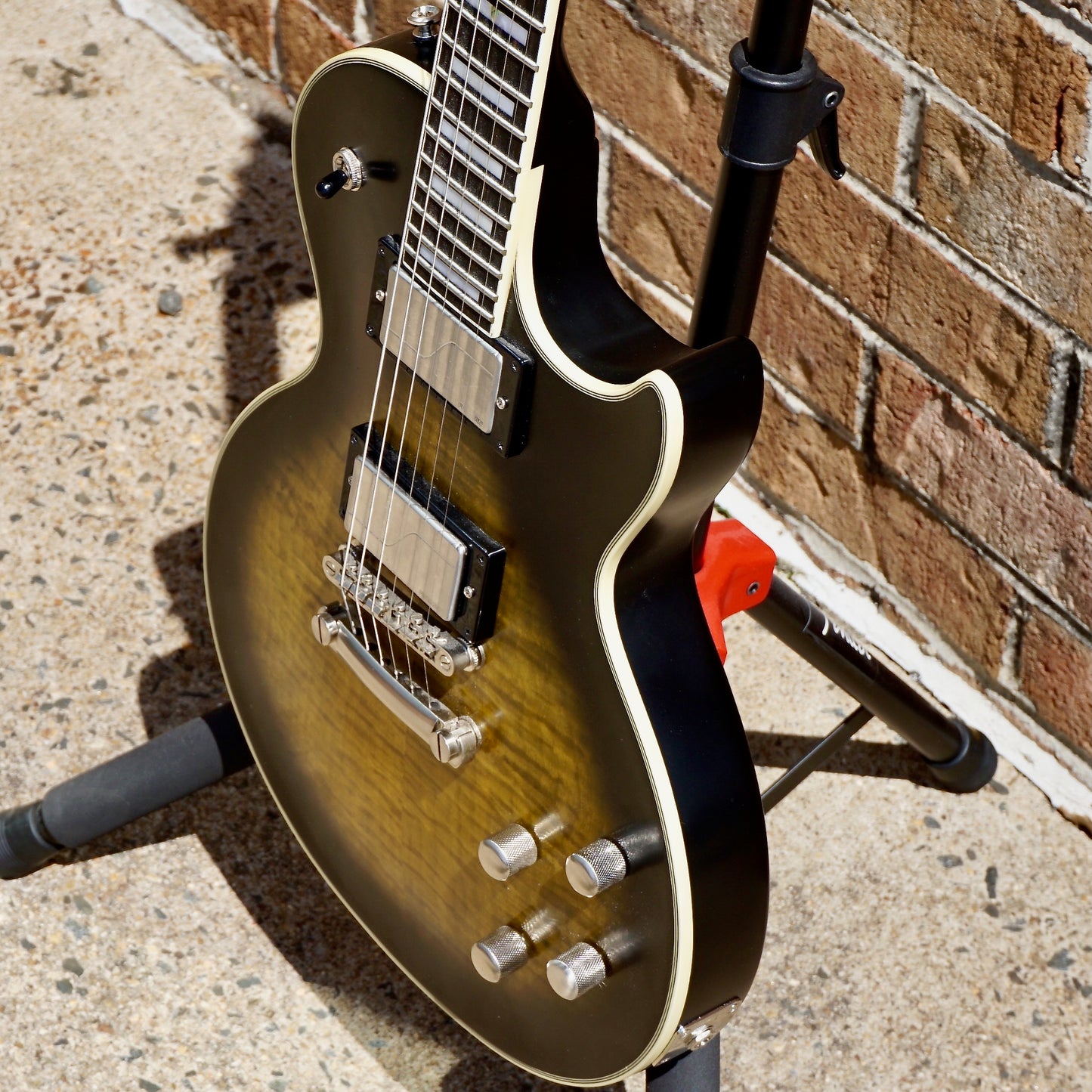 Epiphone Les Paul Prophecy Olive Tiger Aged Gloss