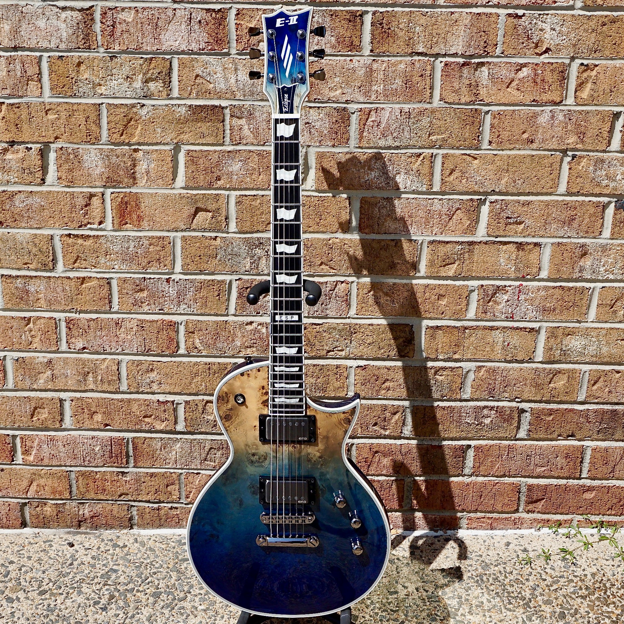 ESP E-II Eclipse Blue Natural Fade